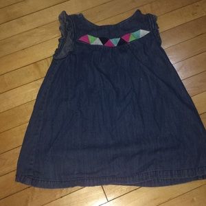 Hanna Andersson Denim Shift Dress